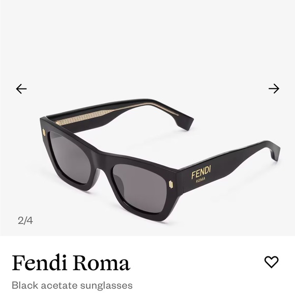 LIKE NEW FENDI ROMA SUNGLASSES - Picture 3 of 6